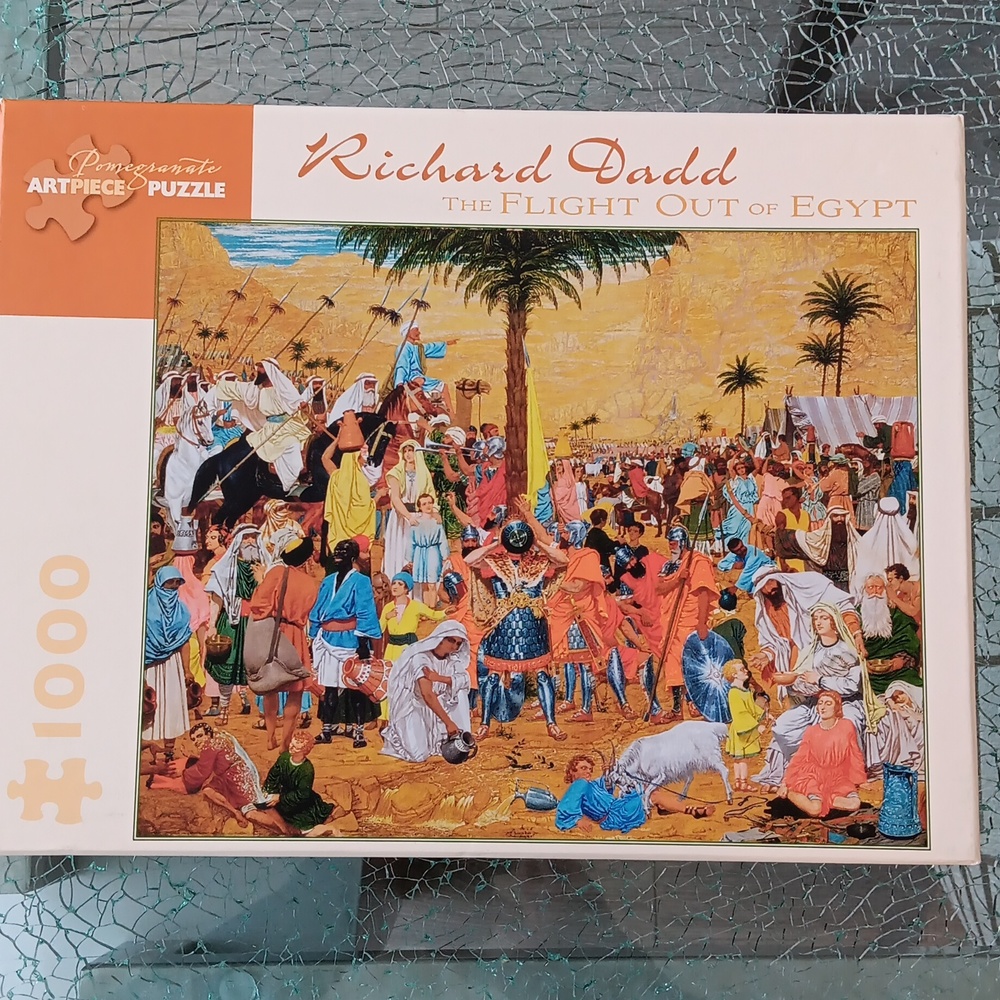 The Flight Out of Egypt, 1,000 piece puzzle by Pomegranate